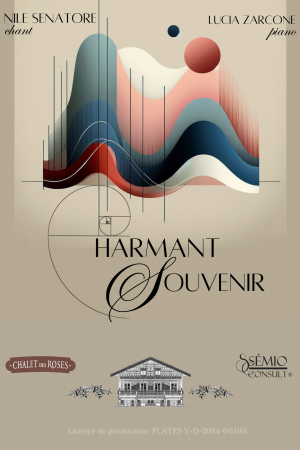 Affiche Charmant Souvenir portrait